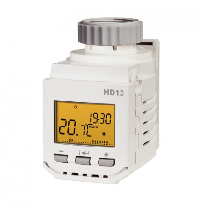 HD13-L - Digitální termostatická hlavice - Elektrobock